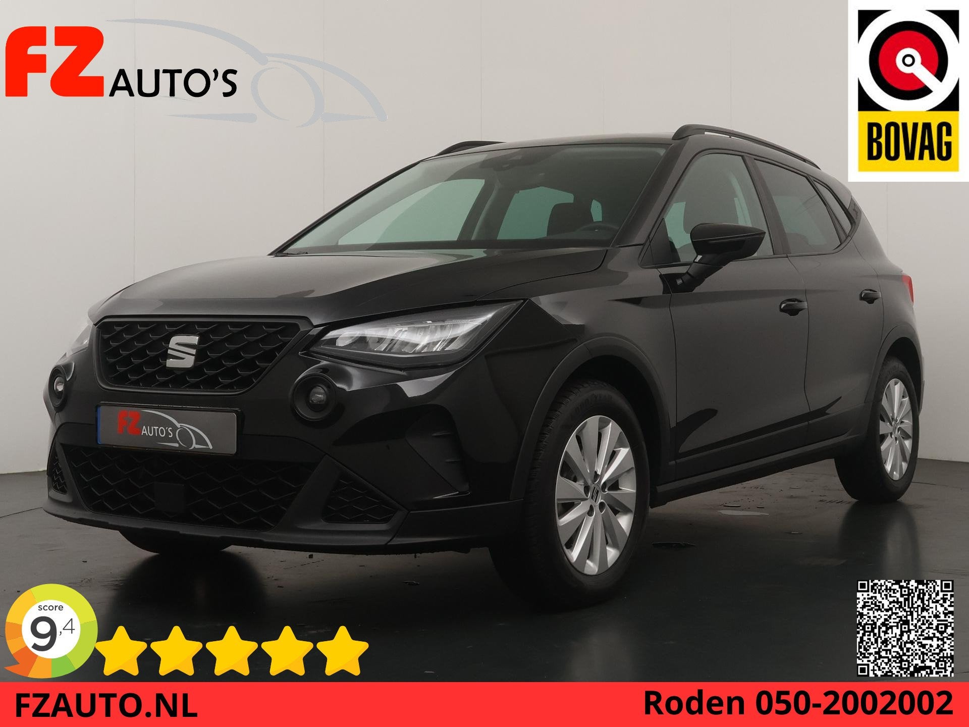 SEAT Arona 1.0 TSI Style Business Connect Airco-, Auto's, Stof, Gebruikt, 95 pk, Bedrijf