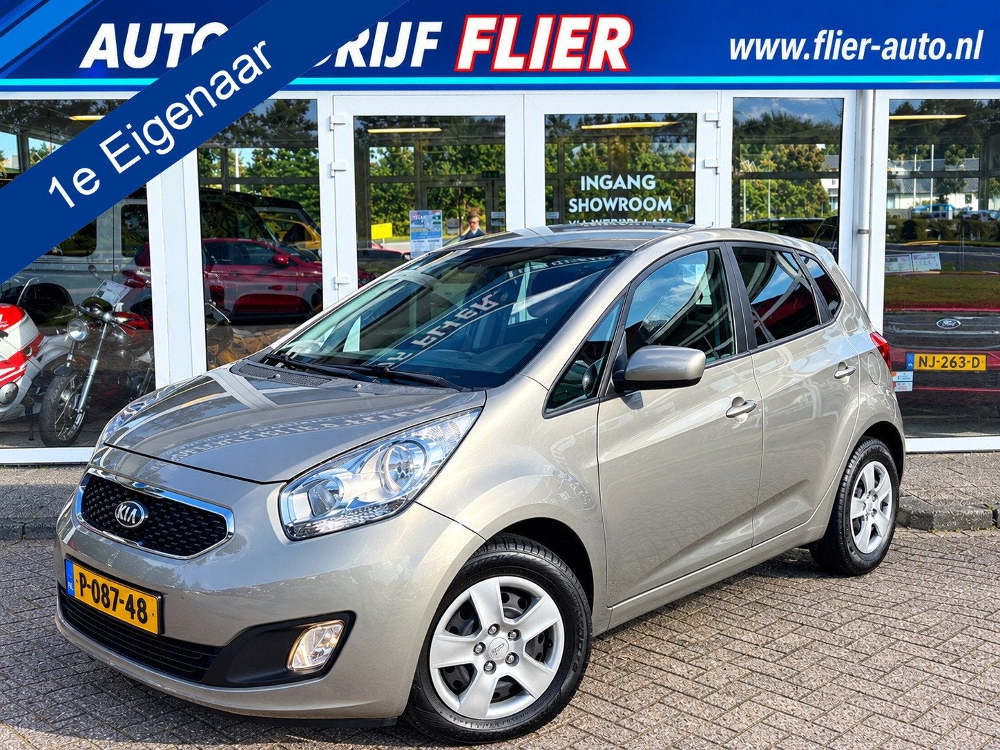 Kia Venga 1.4 90PK CVVT ExecutiveLine | 1St. EIG. | 55.000 K, Auto's, Voorwielaandrijving, Euro 5, Stof, Gebruikt