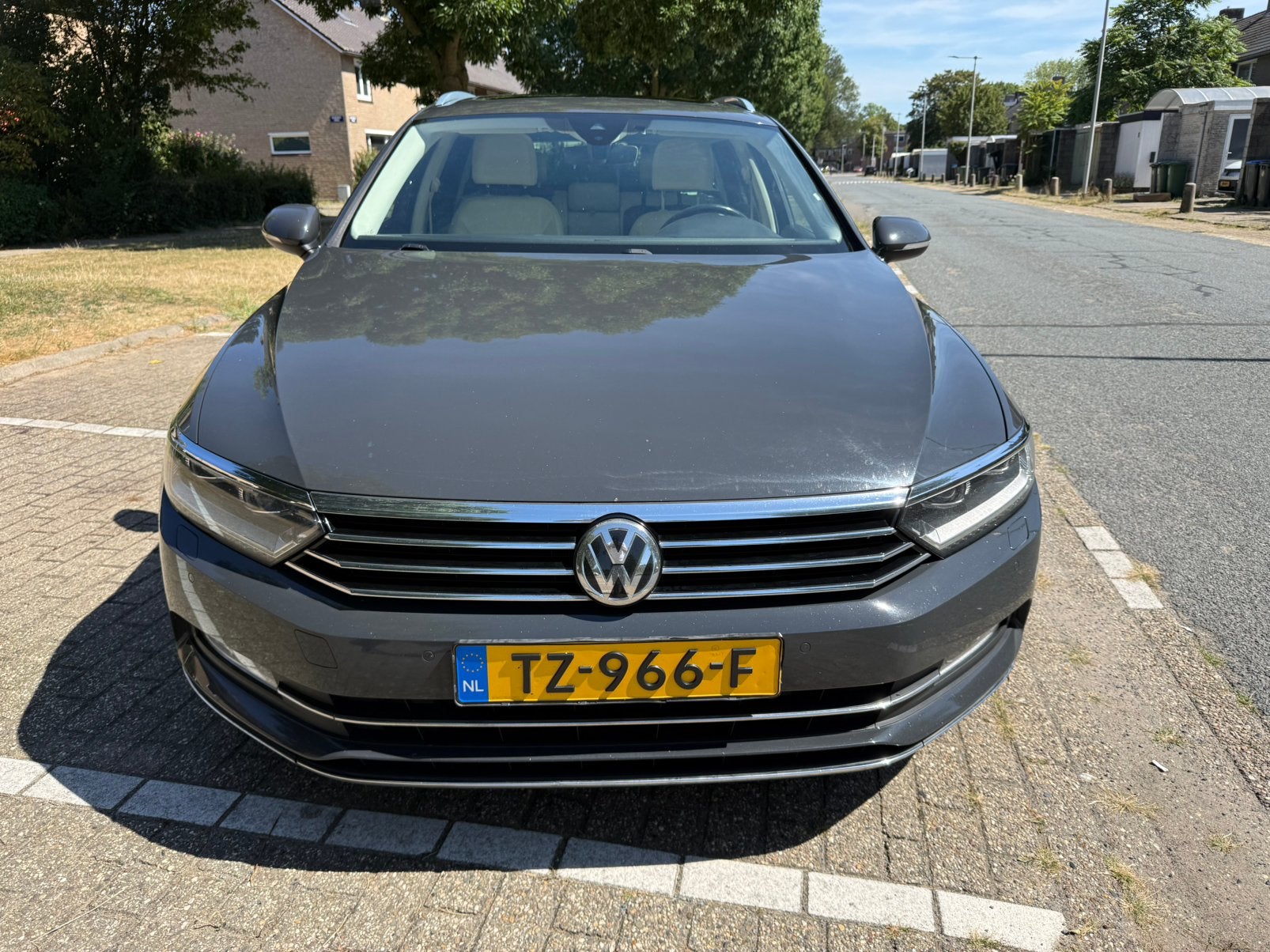 Volkswagen Passat 2.0 TDI 140KW Variant 4M DSG 2015 Grijs, Auto's, Euro 6, 2000 kg, 1481 kg, Leder