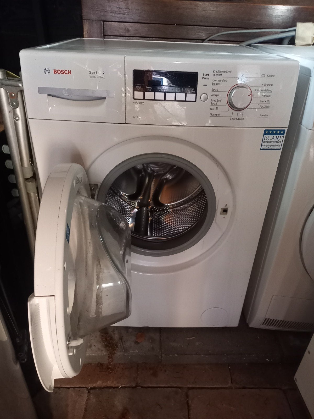 Bosch Serie 2 VarioPerfect Wasmachine, Witgoed en Apparatuur, Wasmachines, Ophalen, 1200 tot 1600 toeren, Minder dan 85 cm, 8 tot 10 kg