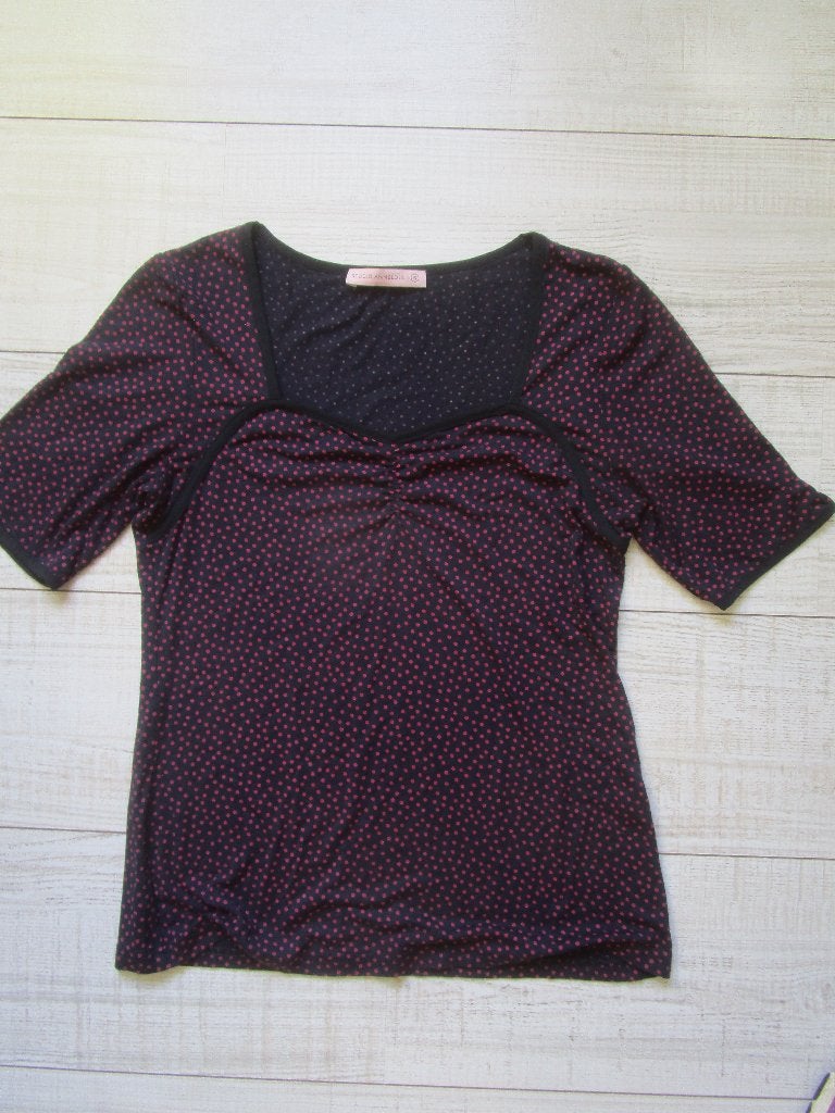 Top/shirt STUDIO ANNELOES mt S  36 donkerblauw met print, Studio Anneloes, Blauw, Nieuw, Ophalen of Verzenden