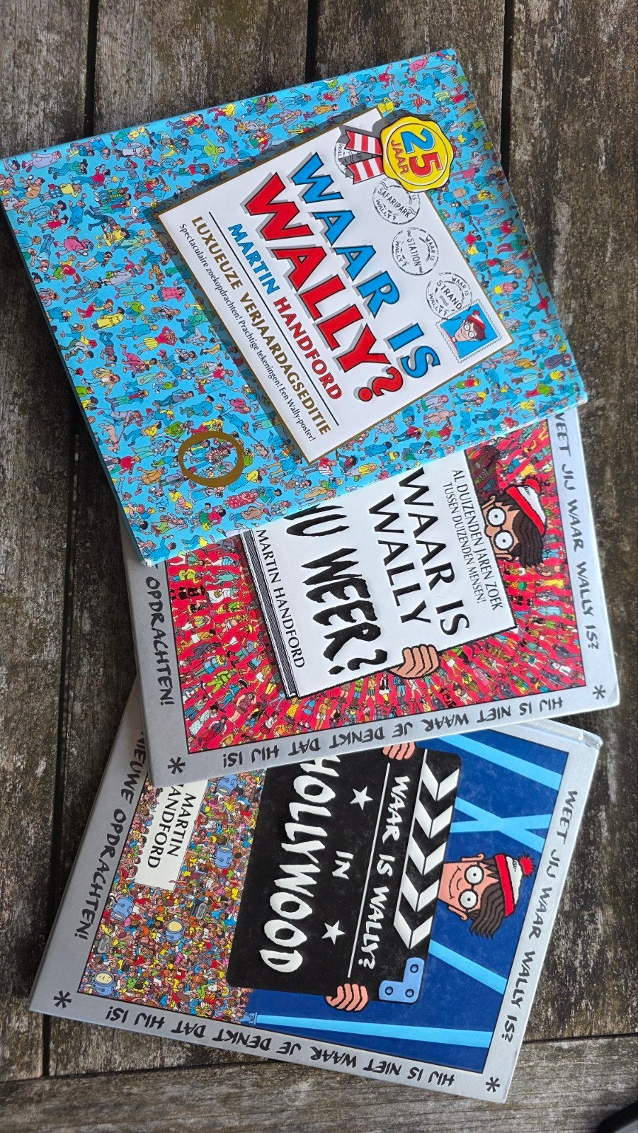 Waar is Wally? leesboeken - Set van 3, Ophalen of Verzenden, Gelezen, Martin Handford, Nederland
