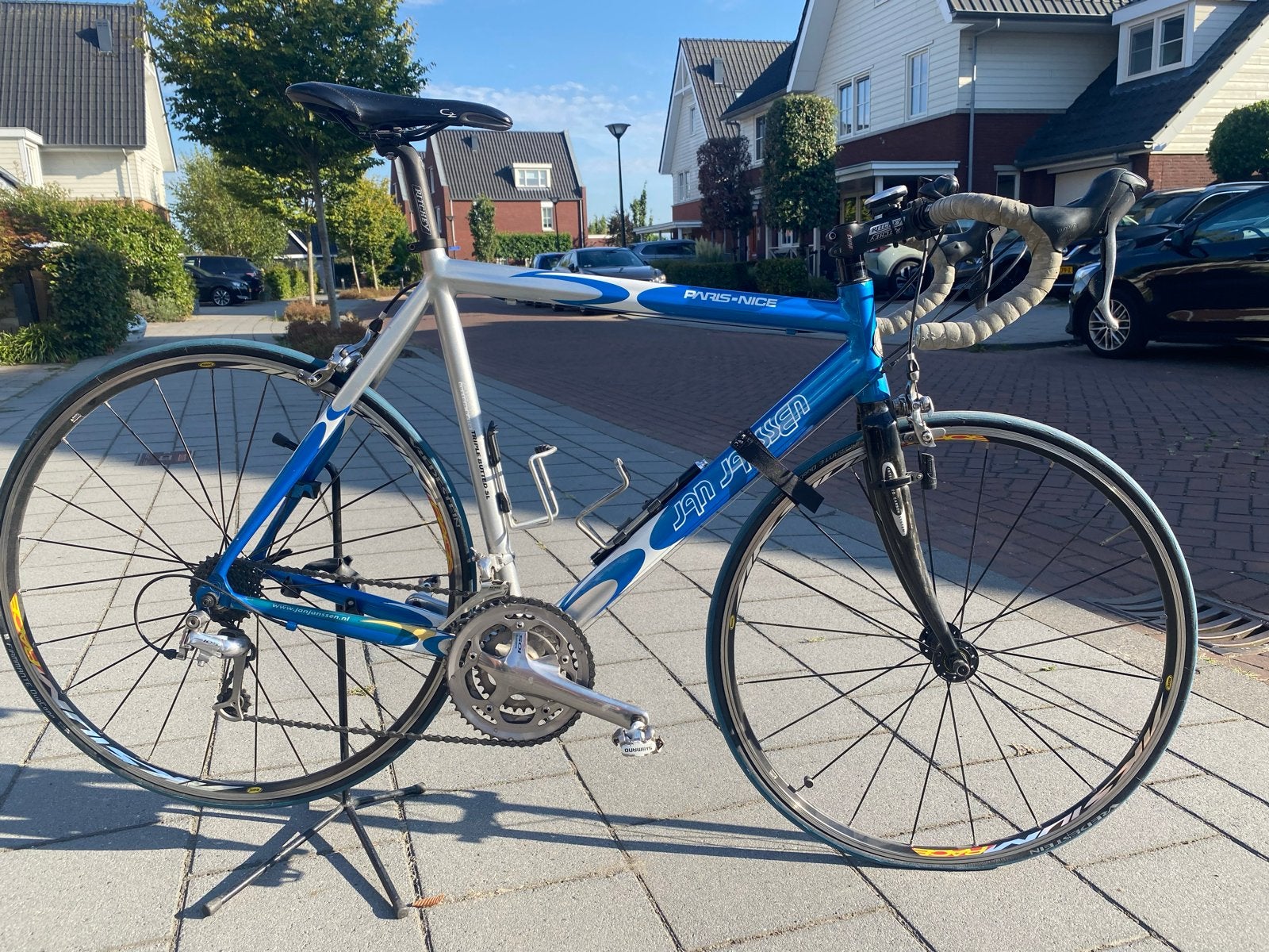 Jan Janssen Paris-Nice racefiets met Shimano 105, 28 inch, Gebruikt, Aluminium, Meer dan 20 versnellingen