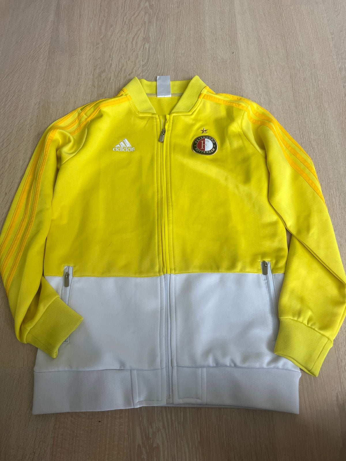 Feyenoord vestje maat 28 (164?), Verzenden, Gebruikt, Jongen of Meisje, Trui of Vest