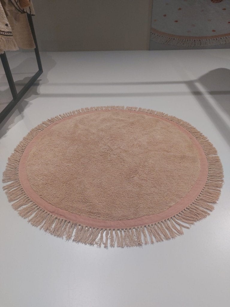Tapis Petit Cakey Vloerkleed - Ø 130 cm, Rond, Ophalen of Verzenden, Zo goed als nieuw, 100 tot 150 cm