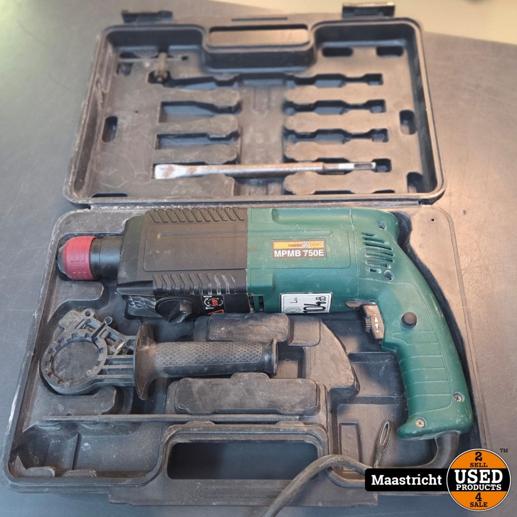 Meister Craft - MPMB 750E - Klopboor - Met Kabel, Doe-het-zelf en Verbouw, Flex Ltd., Gebruikt, https://flex.com/contact-us, Nobelstraat 10, 5807 GA Oostrum LB, Limburg, Nederland