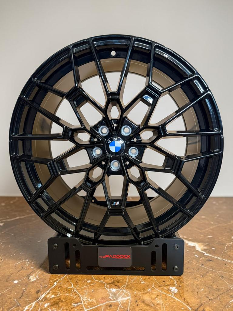 19” BMW Velgen 826M Style Hoogglans Zwart Breedset, Auto-onderdelen, Banden en Velgen, Overige, Velg(en), Overige, Nieuw