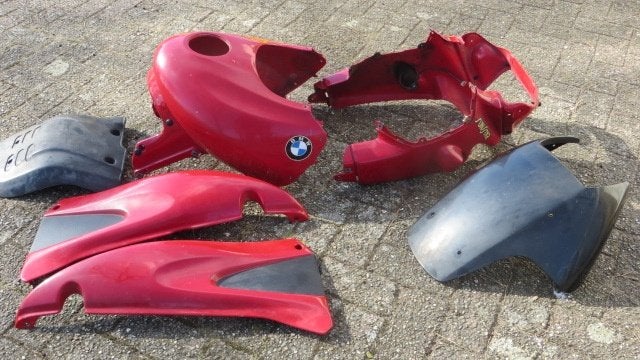 MW F650F en ST onderdelen Carrosserie spiegel slot Vianen, Ophalen of Verzenden, Gebruikt