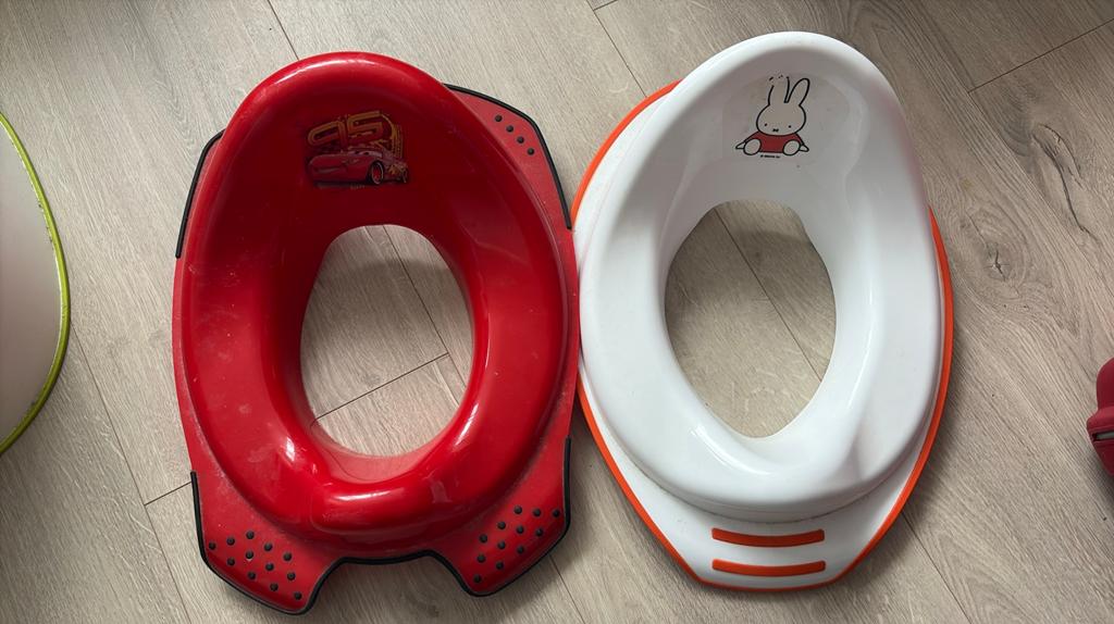 2 Wc bril verkleiners, Kinderen en Baby's, Ophalen, Zo goed als nieuw, Overige typen, Nijntje