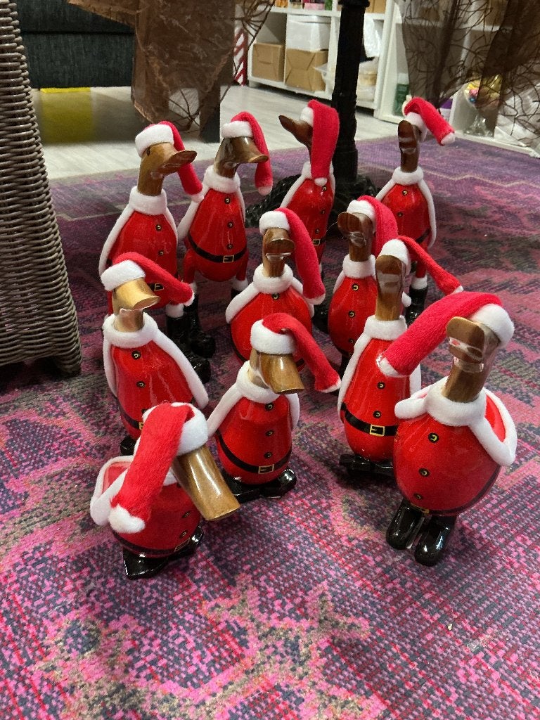 Restpartij houten “ loopeenden” in een koop, Ophalen, Nieuw