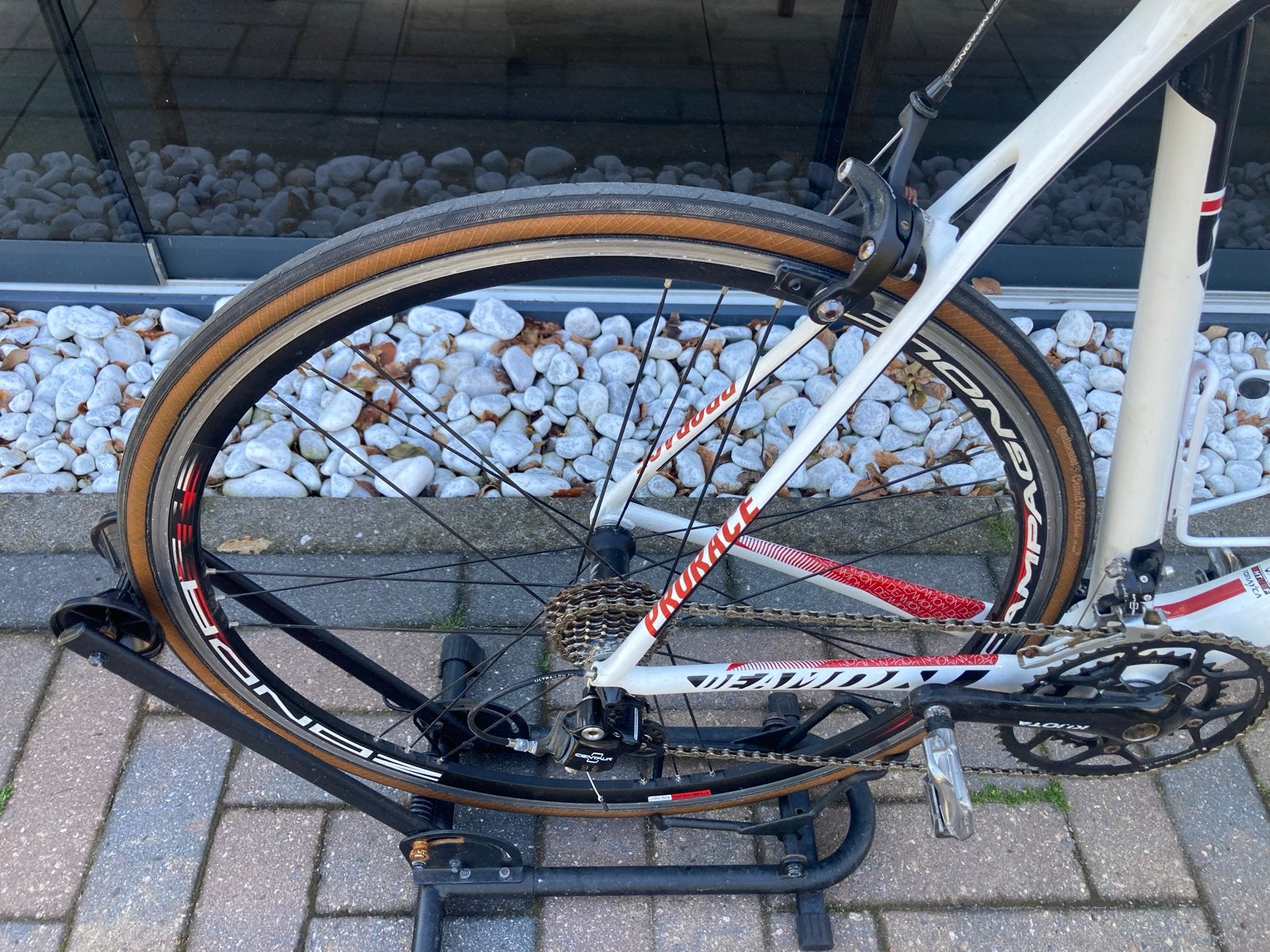 Prorace Deamon carbon racefiets - 58 frame, Fietsen en Brommers, 28 inch, Gebruikt, 10 tot 15 versnellingen, Aluminium