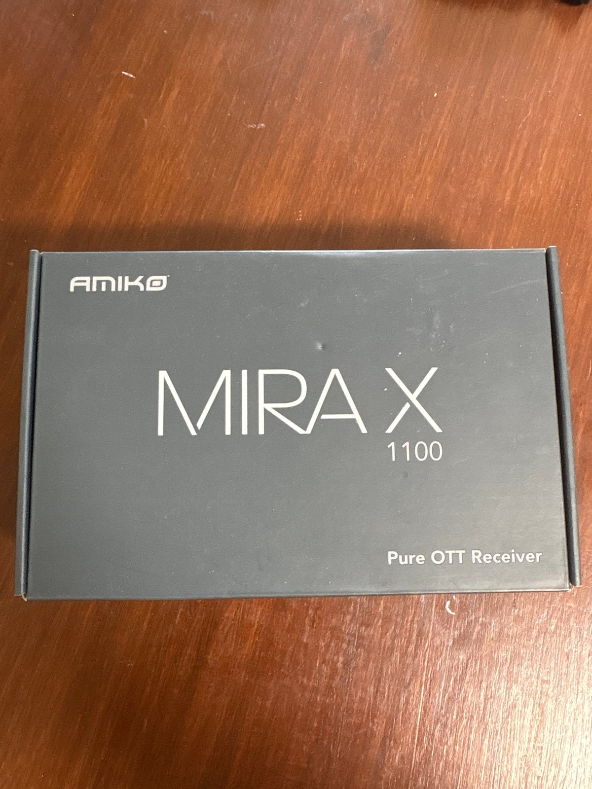 Amiko Mira X 1100 Pure OTT Receiver, Ophalen, Zo goed als nieuw, HDMI, Zonder harde schijf