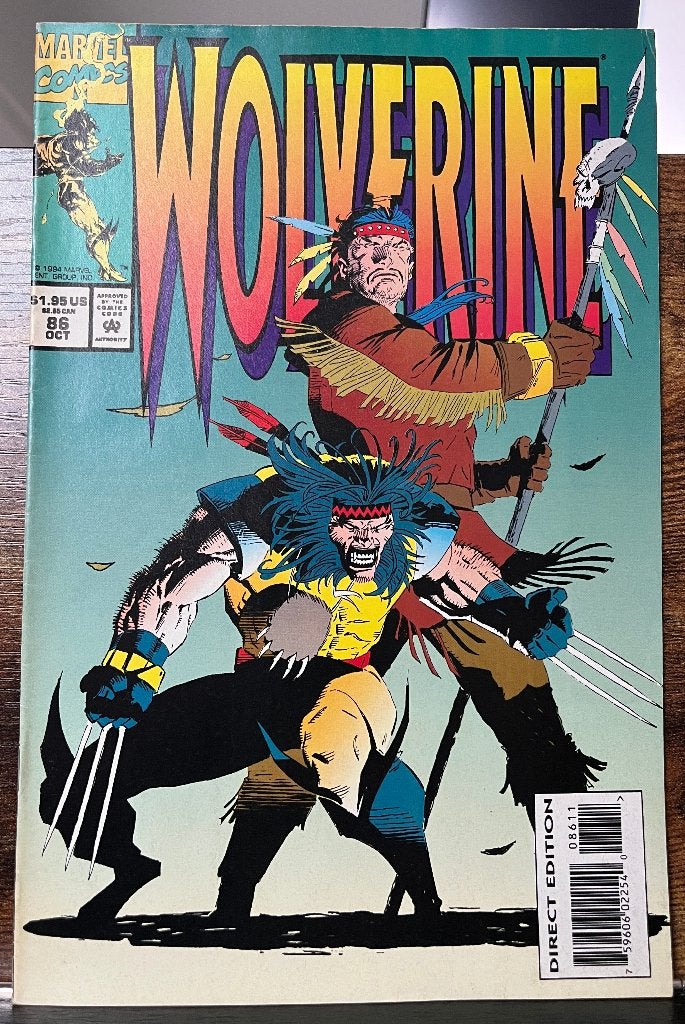 Wolverine (1988) #86 (Marvel Comics), Amerika, Ophalen of Verzenden, Larry Hama, Gelezen