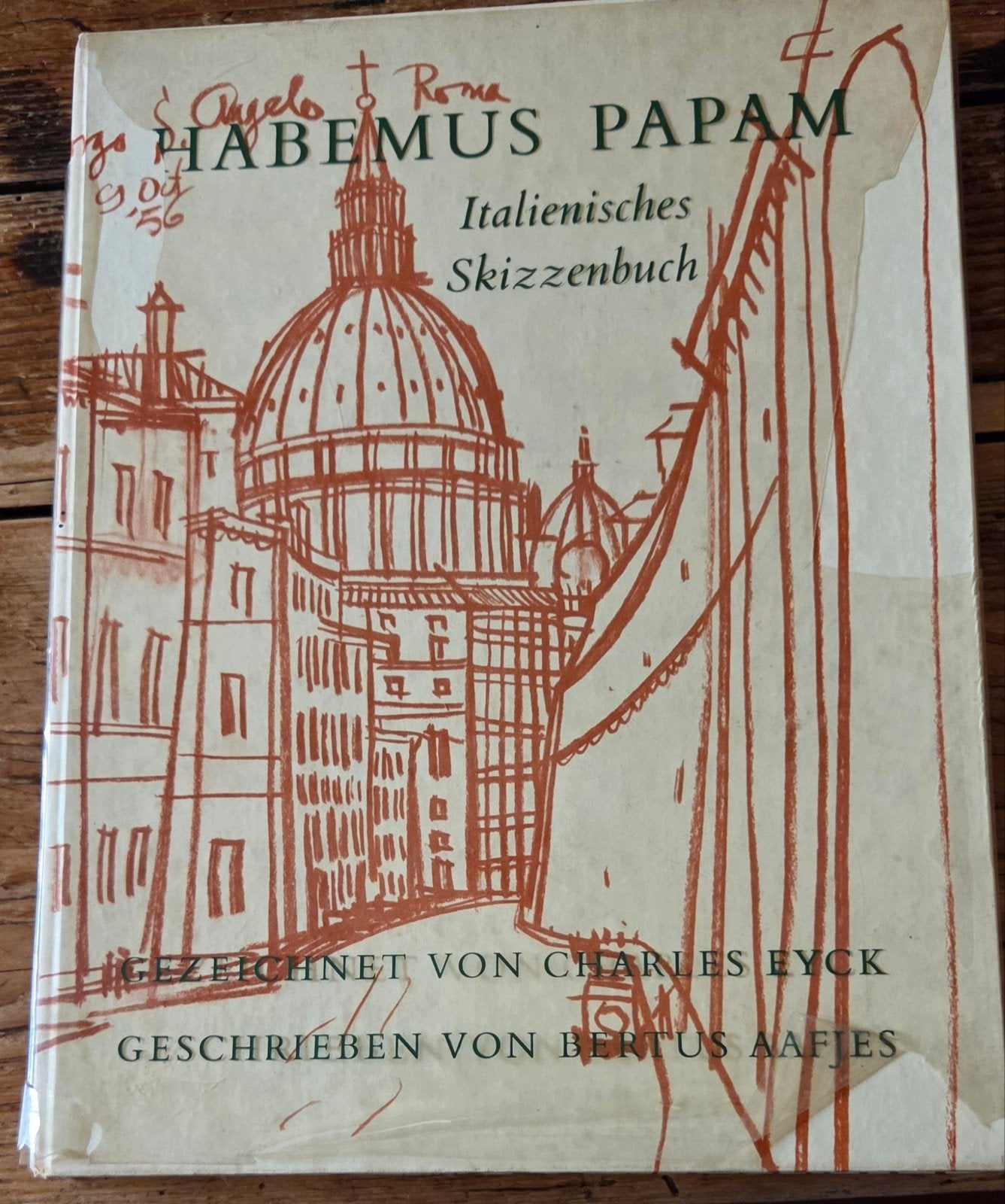 Habemus Papam - Bertus Aafjes en Charles Eyck, Gelezen, Ophalen of Verzenden, Bertus Aafjes en Charles Eyck, Schilder- en Tekenkunst
