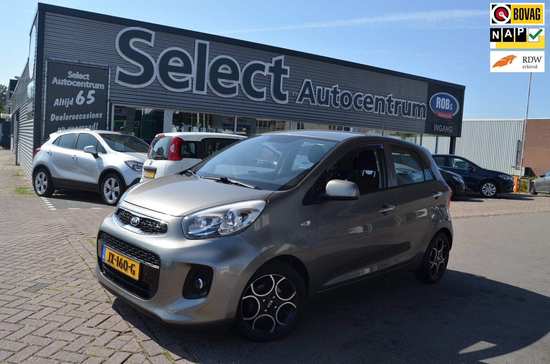 Kia Picanto 1.0 CVVT DynamicLine|LMWIELEN|, Auto's, Kia, Voorwielaandrijving, Euro 5, Gebruikt, Met garantie (alle)