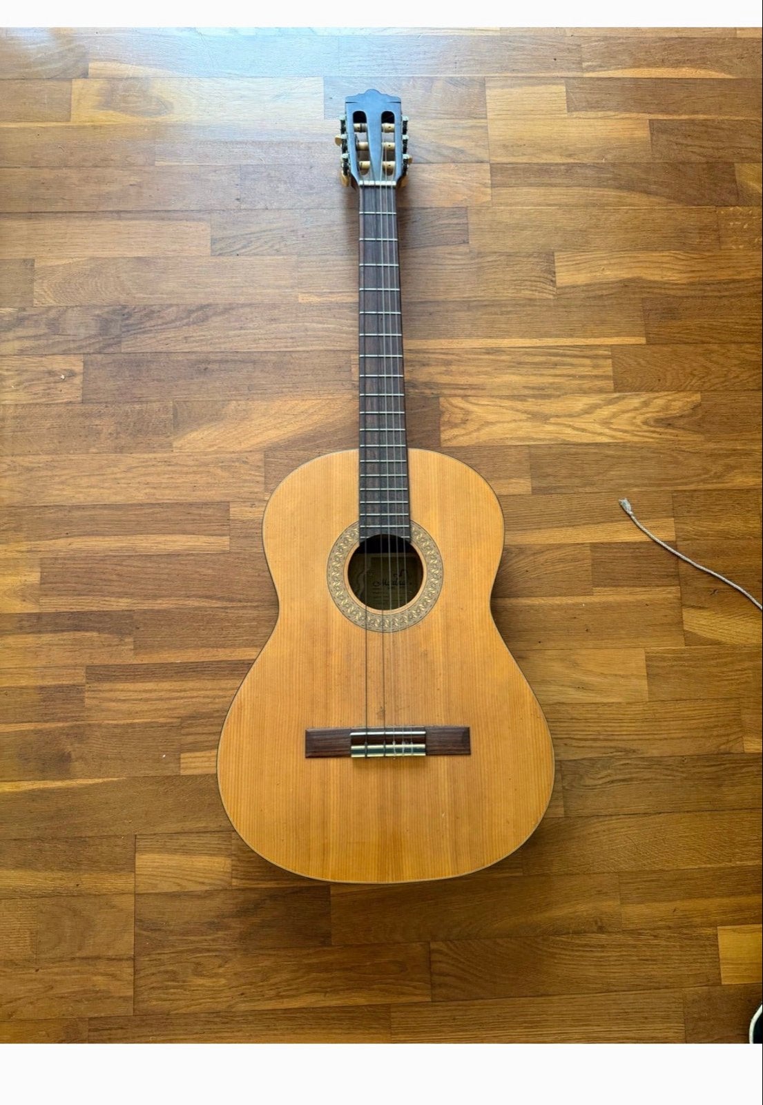 Vintage Marina Mark 16SN Klassieke Spaanse Gitaar Jaren '70, Ophalen, Gebruikt, Klassieke of Spaanse gitaar
