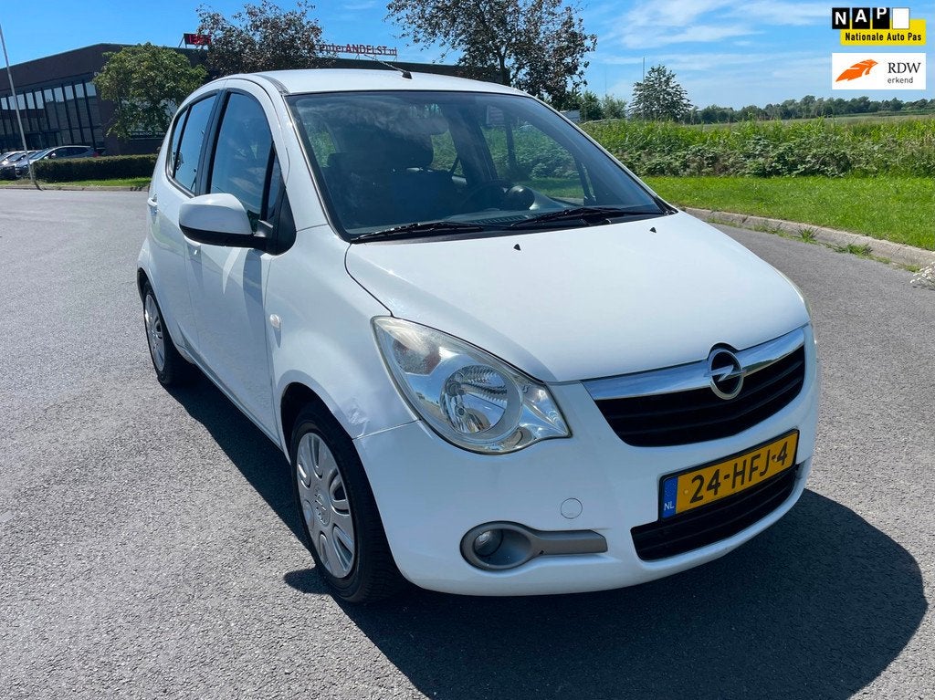 Opel Agila 1.0 Enjoy, 5drs, Airco, Elektr ramen, Toerentelle, Auto's, Opel, Stof, Gebruikt, Origineel Nederlands, Bedrijf