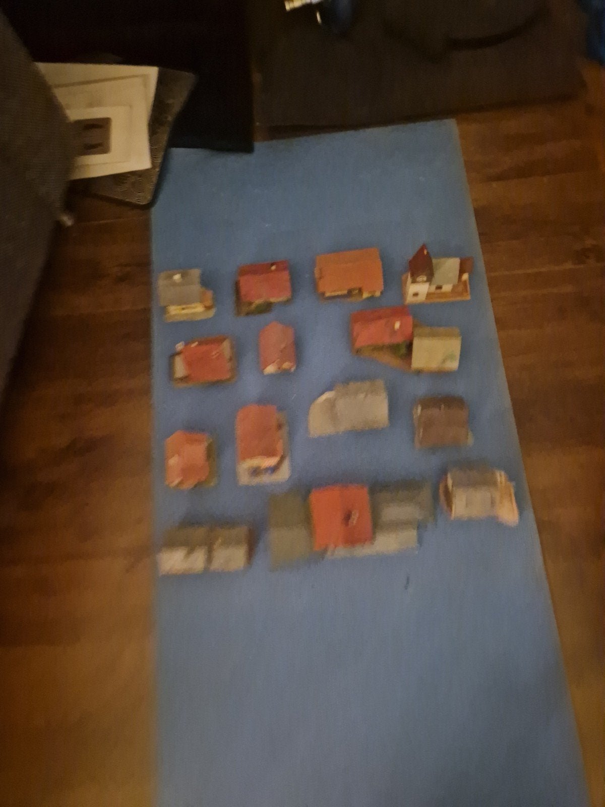 Diverse huisjes  modelspoorbaan € 19,-, Overige merken, Gebruikt, Gelijkstroom of Wisselstroom, Brug, Tunnel of Gebouw