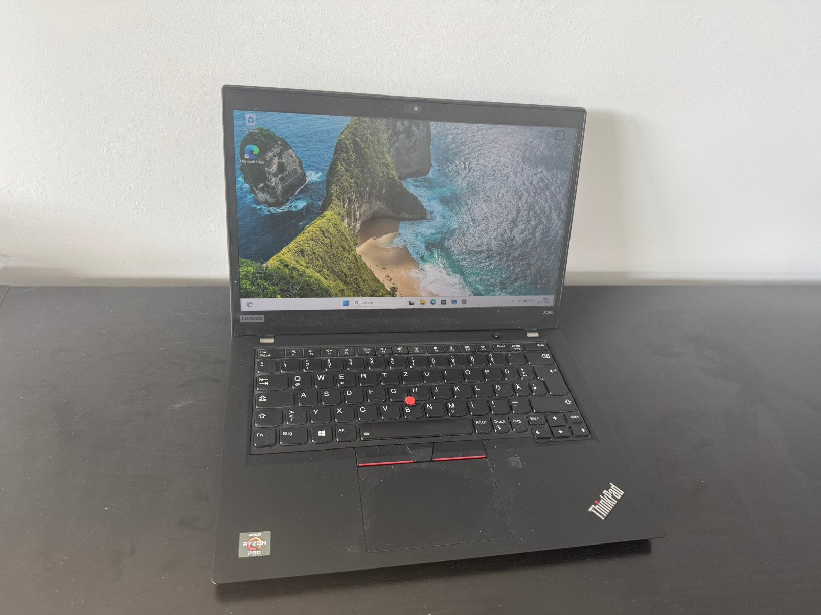 Lenovo Thinkpad X395 AMD Ryzen 7 Pro 3700U 16GB 500GB SSD, 2 tot 3 Ghz, 13 inch, Ophalen of Verzenden, Zo goed als nieuw