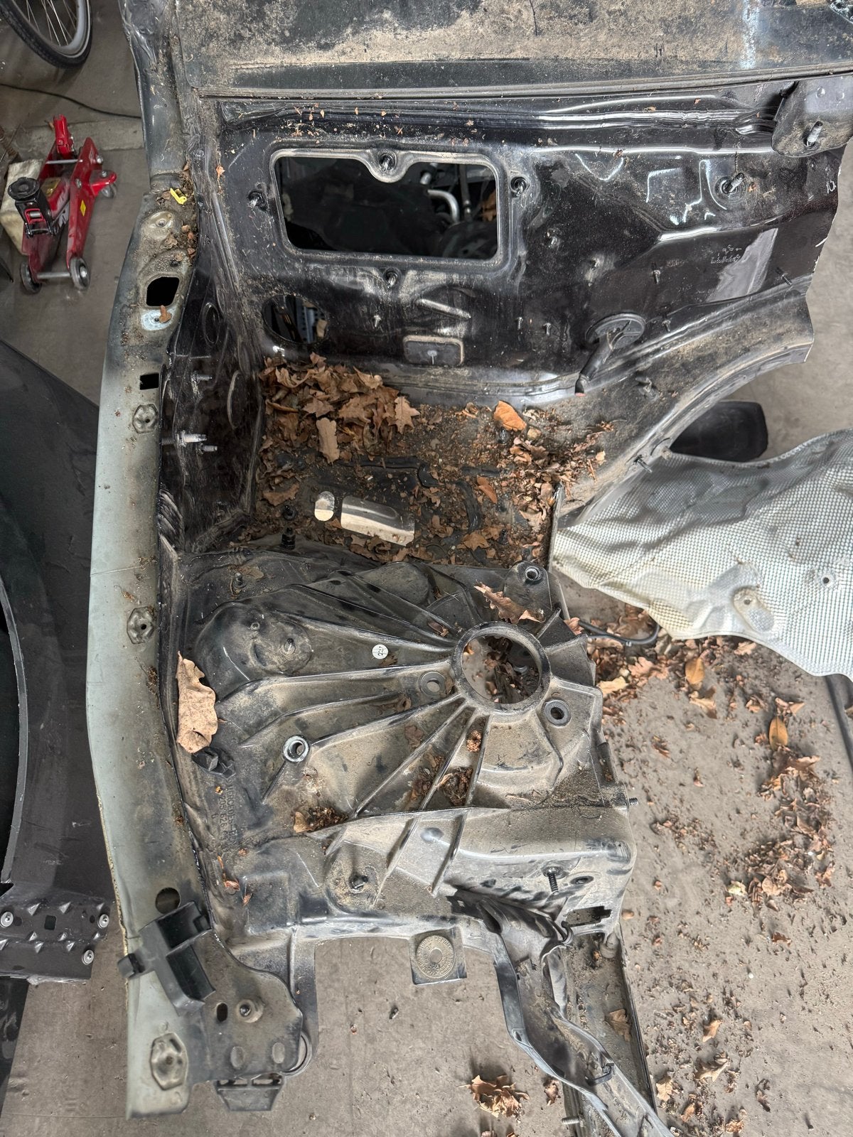 Mercedes W205 C-Klasse Chassisdeel 2014-2021, Ophalen, Gebruikt, Voor, Mercedes-Benz