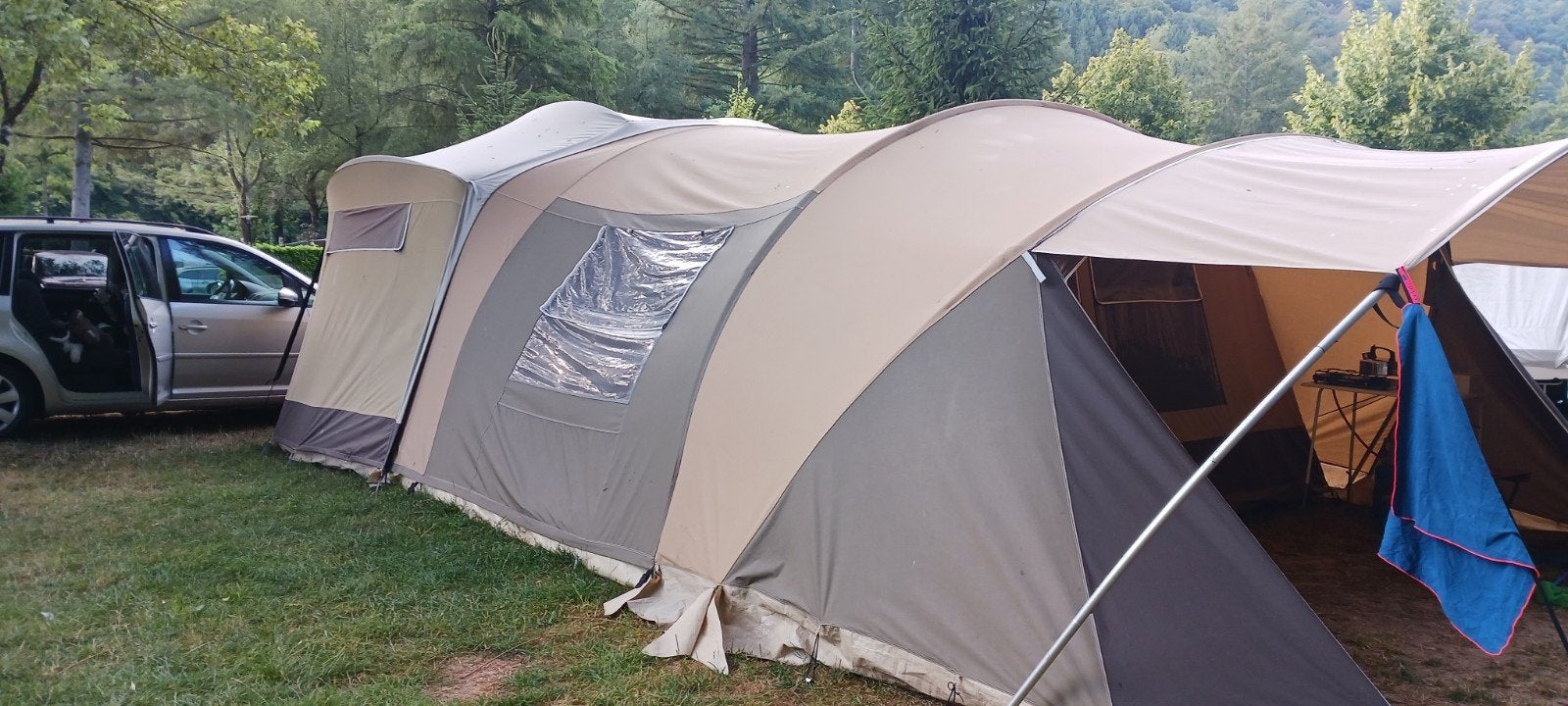 Ruime Cabanon Neptune vouwwagen voor 8 personen, Ophalen, Meer dan 6