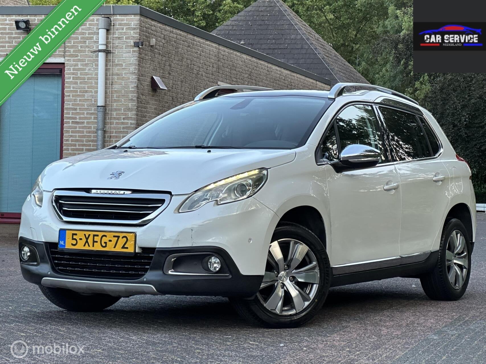 Peugeot 2008 1.2 VTi Blue AUTOMAAT Executive/NAP/NWE APK/OH, Euro 5, 450 kg, 1199 cc, 82 pk