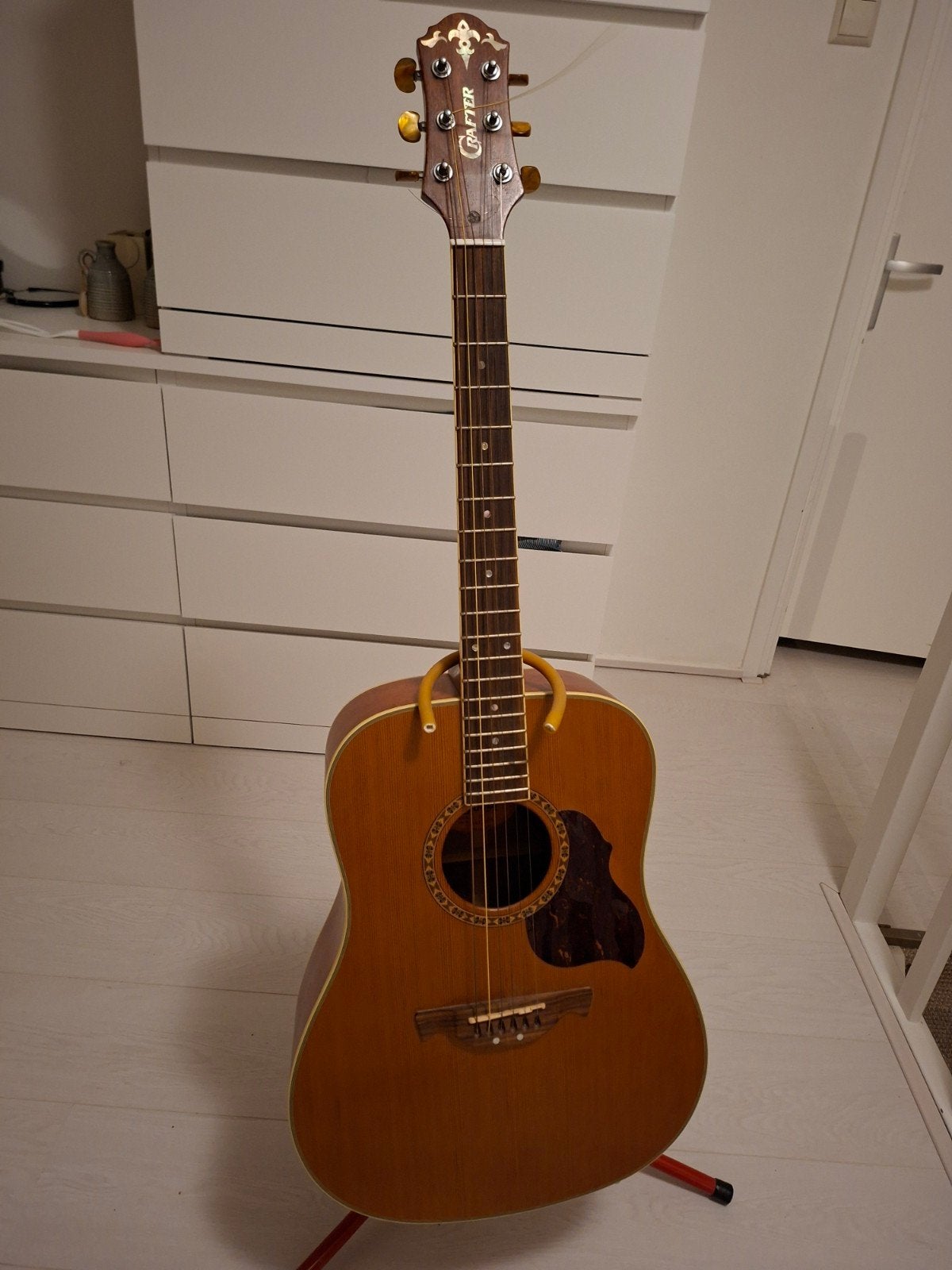 Crafter D7 Westerngitaar, Muziek en Instrumenten, Ophalen, Gebruikt, Western- of Steelstringgitaar