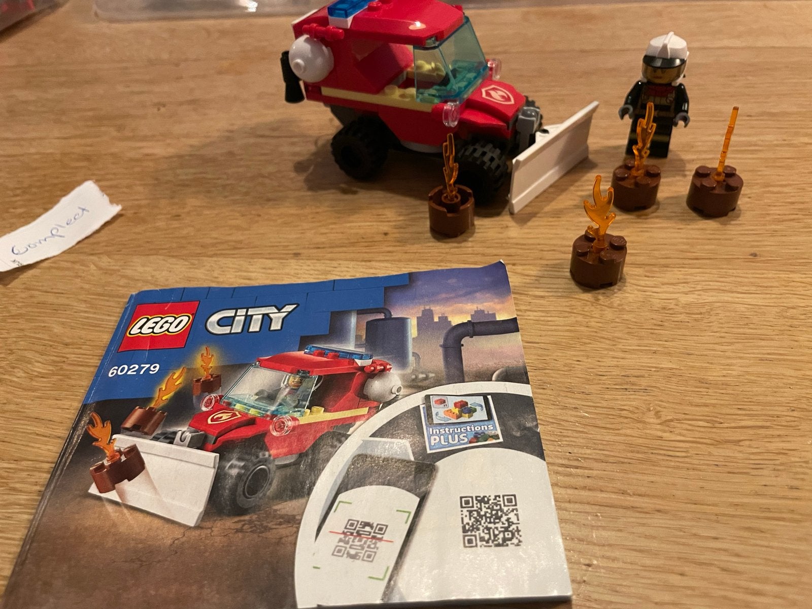 Lego City 60279 Brandweer Hazmat Truck Compleet, City, Lego, Ophalen of Verzenden, Zo goed als nieuw