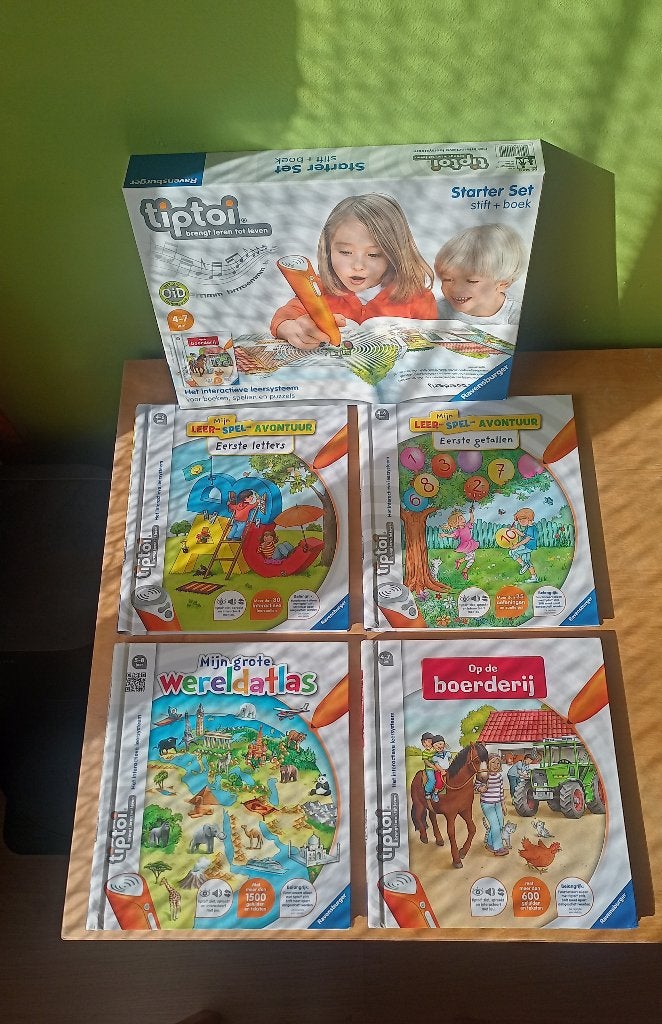 Tiptoi interactieve boeken Ravensburger, Ophalen of Verzenden, Nieuw, Taal en Lezen, Met geluid