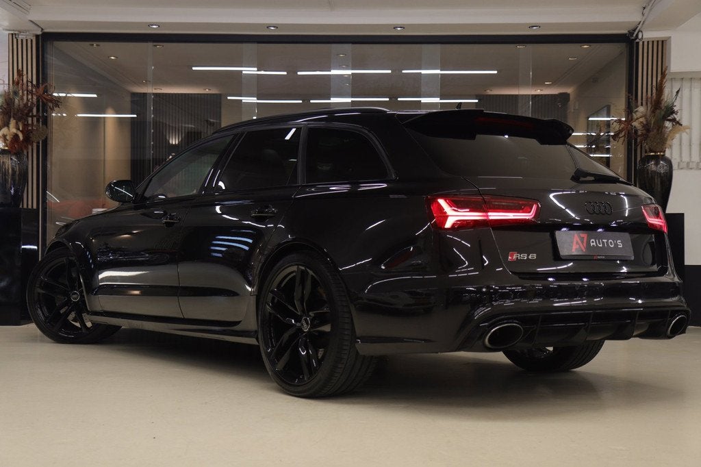 Audi A6 Avant 4.0 TFSI RS 6 quattro Pro Line Plus PANO/HUD/B, Auto's, Automaat, Euro 5, Gebruikt, 8 cilinders