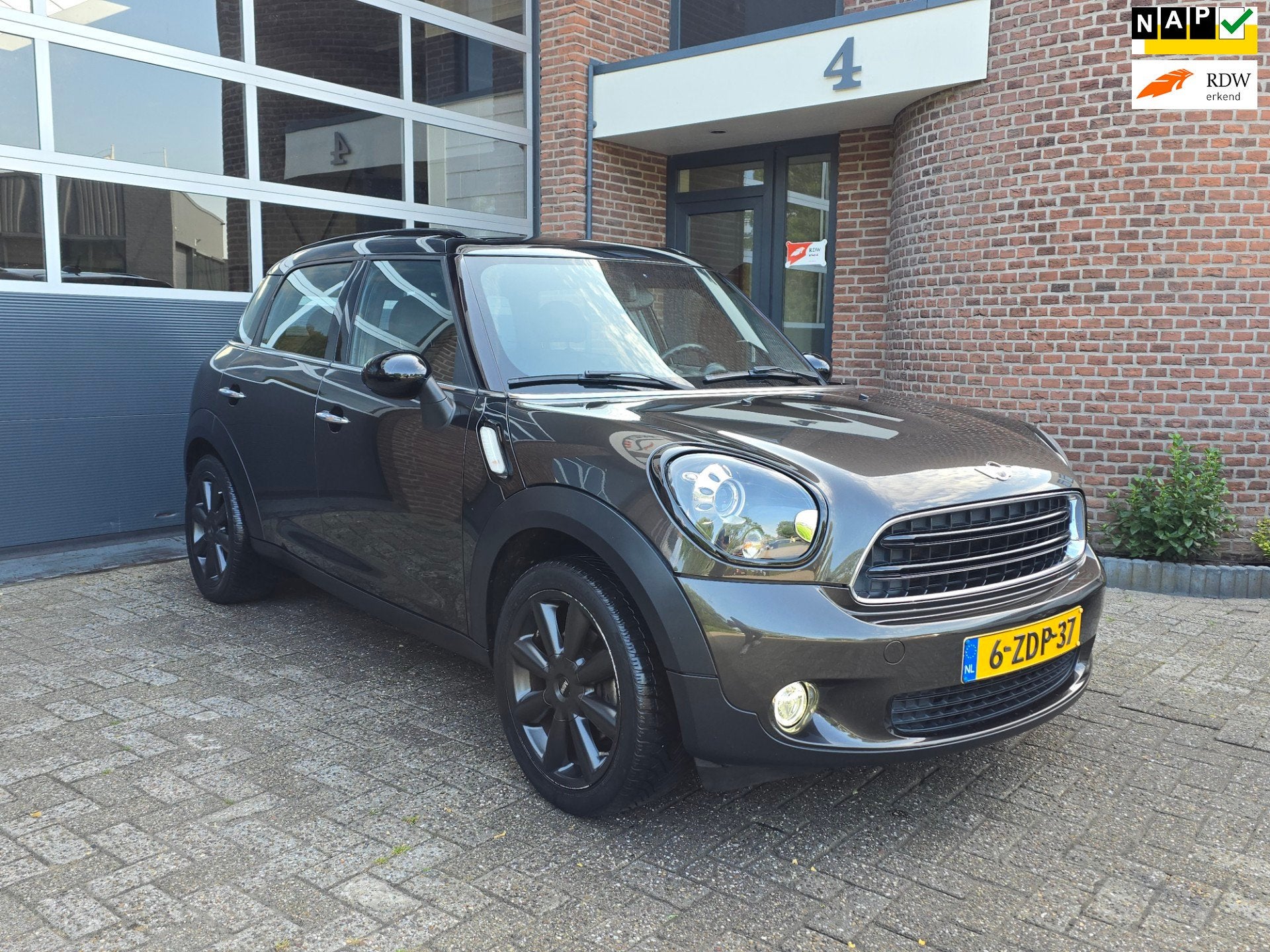 Mini Countryman 1.6 Cooper Knockout Edition, Auto's, Voorwielaandrijving, Gebruikt, Euro 6, Leder en Stof