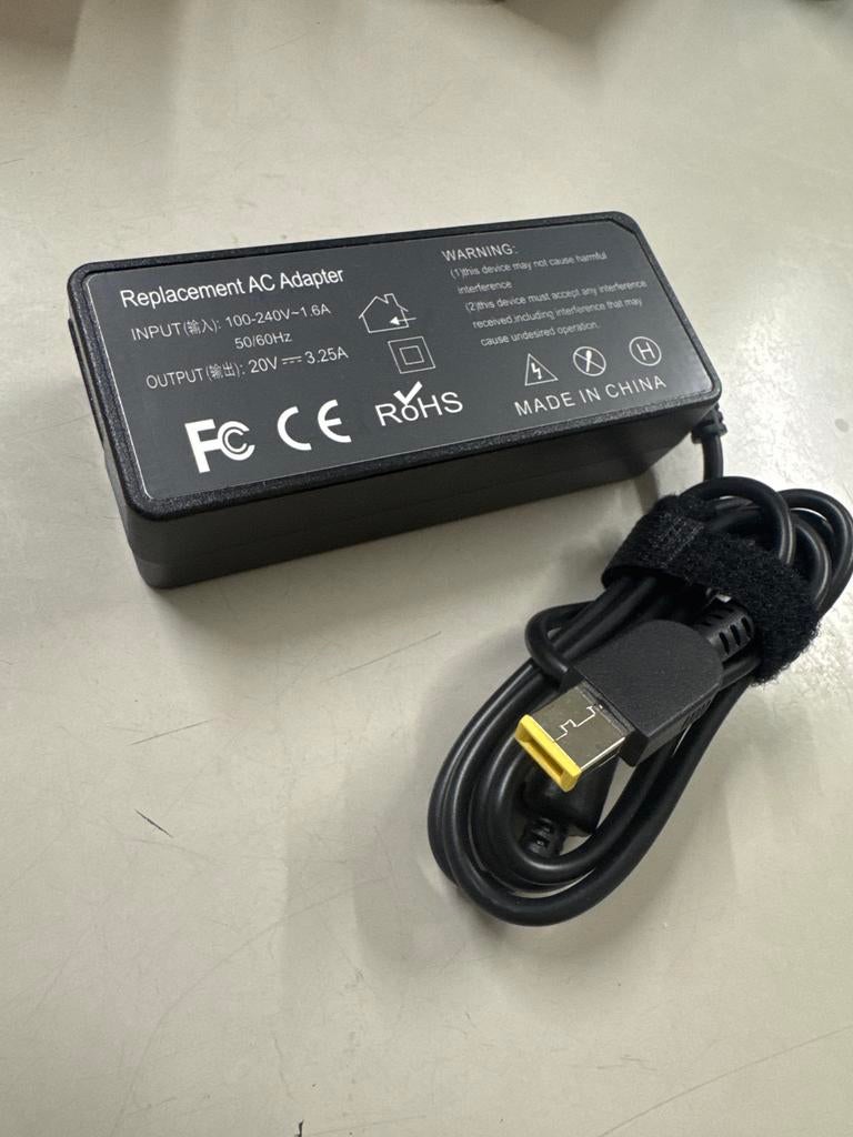 Lenovo Yoga/ThinkPad/Flex Lader - 20V 3.25A AC Adapter, Ophalen of Verzenden, Zo goed als nieuw