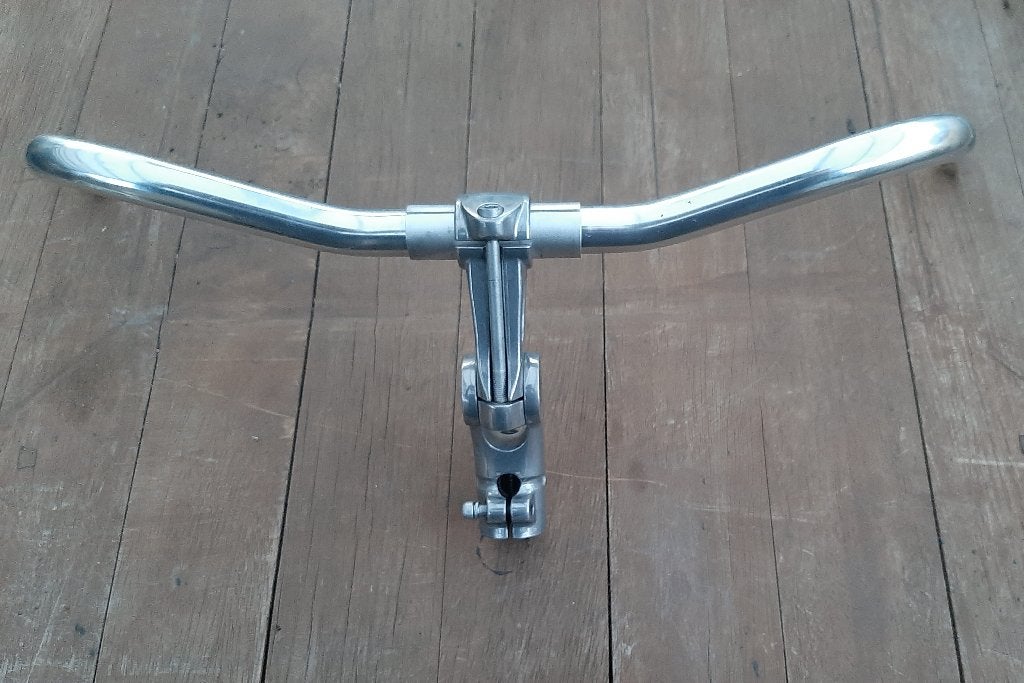 Koga Verstelbare Aluminium Stuurpen - Verchroomde Stuurbocht, Ophalen, Stuur, Aluminium, Koga Verstelbare Aluminium Stuurpen en Stuurbocht