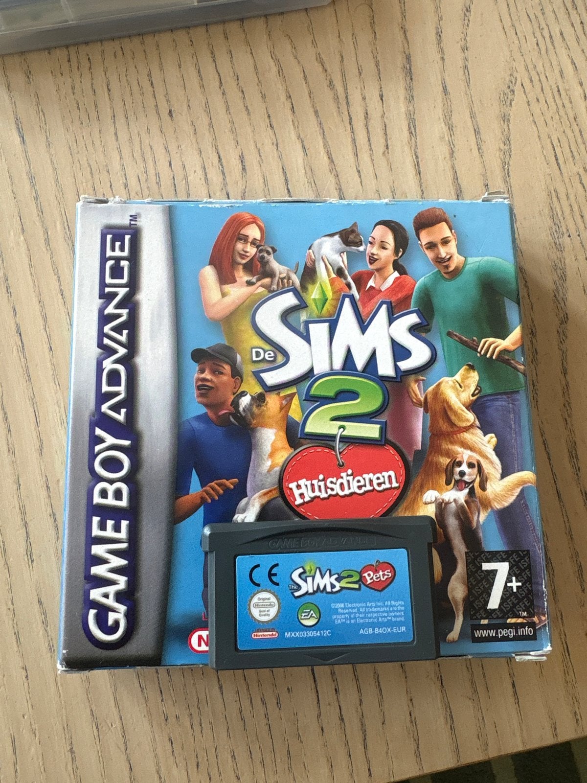 De Sims 2 Huisdieren Game Boy Advance, Spelcomputers en Games, Games | Nintendo Game Boy, Gebruikt, 1 speler, Ophalen of Verzenden