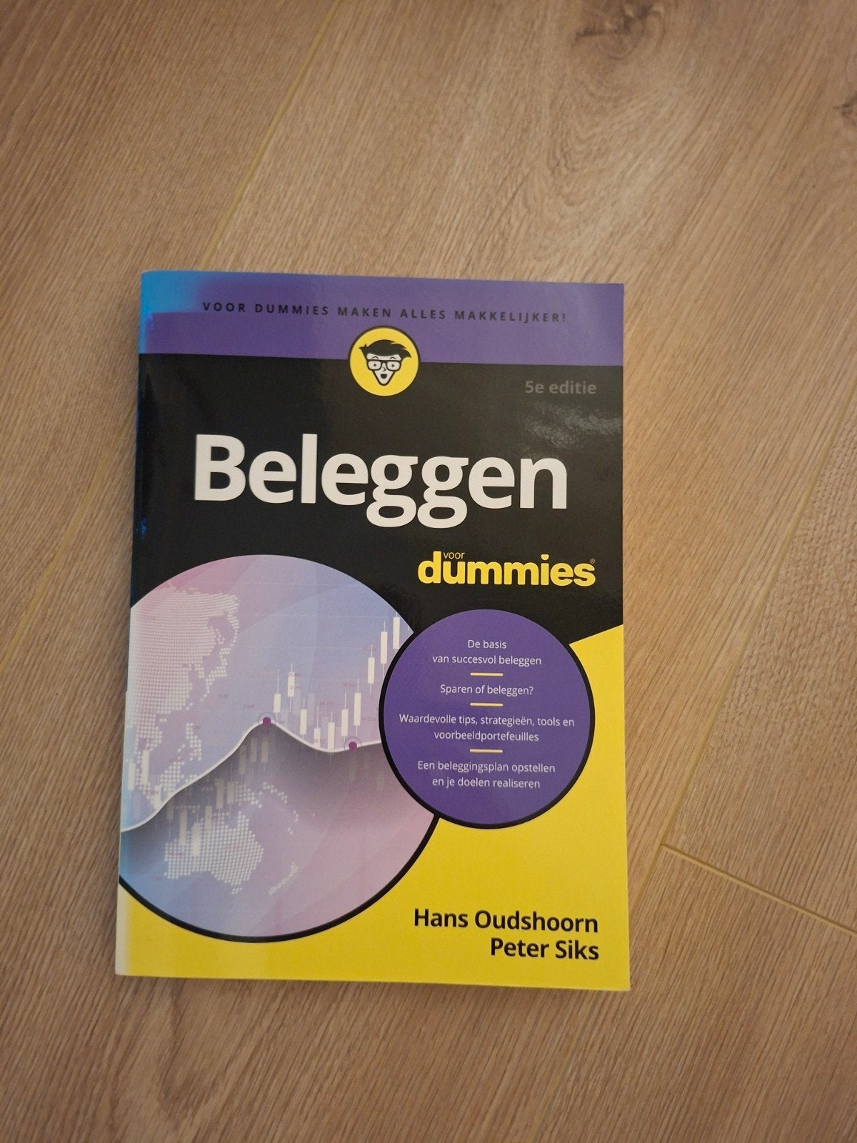 Beleggen voor Dummies - 5e editie, Ophalen of Verzenden, Zo goed als nieuw, Geld en Beleggen, Hans Oudshoorn, Peter Siks