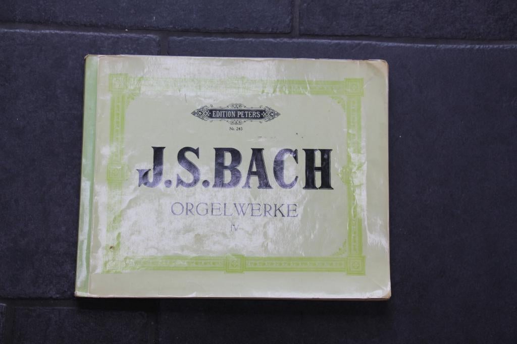 J.S.Bach, Orgel, Gebruikt, Klassiek, Ophalen of Verzenden