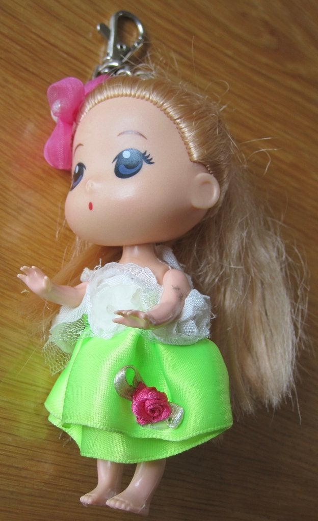 Lieve Sleutelhanger Doll, Verzamelen, Ophalen of Verzenden, Zo goed als nieuw, Knuffel of Figuurtje