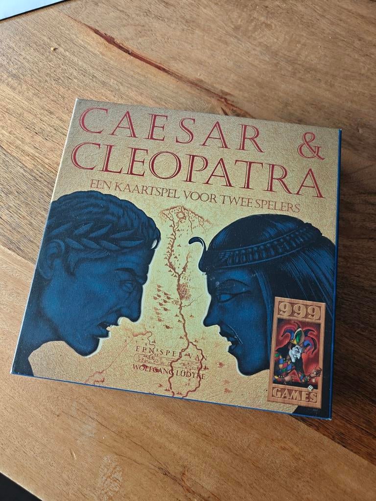Caesar & Cleopatra Kaartspel - 999 Games, Een of twee spelers, Ophalen of Verzenden, Zo goed als nieuw, 999 Games