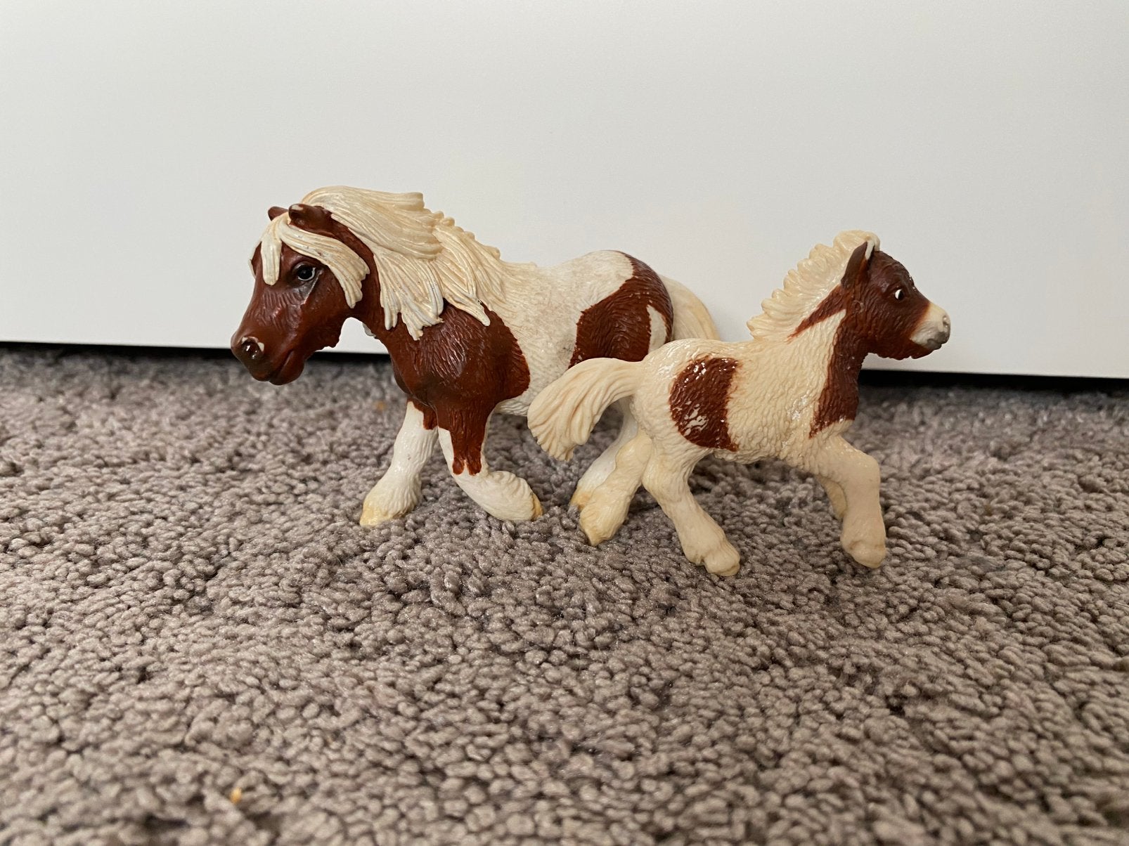 Schleich paarden setje, Ophalen of Verzenden, Gebruikt