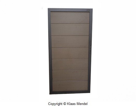 Composiet deur 90x180 cm, Ophalen, Composiet, 150 tot 200 cm