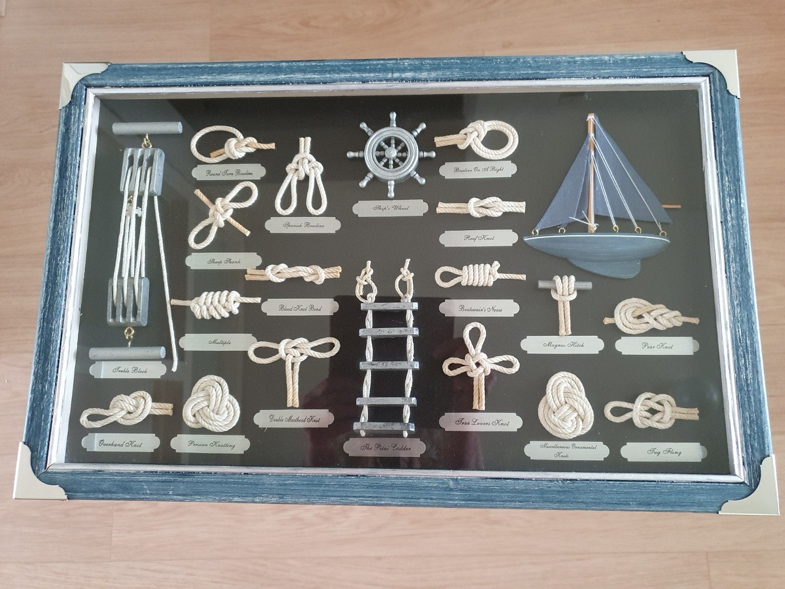Wanddecoratie boot., Ophalen of Verzenden, Zo goed als nieuw