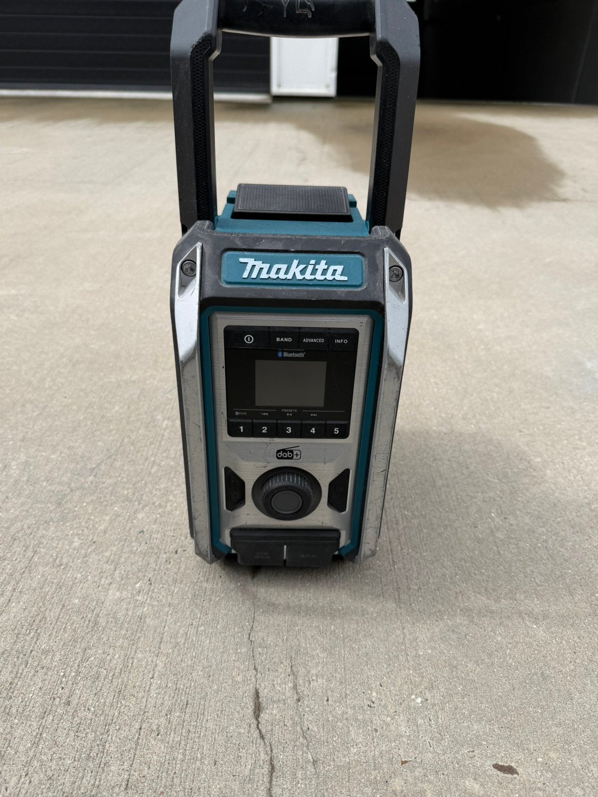 Makita bouw radio dmr 115, Audio, Tv en Foto, Radio's, Ophalen, Zo goed als nieuw, Bouwradio