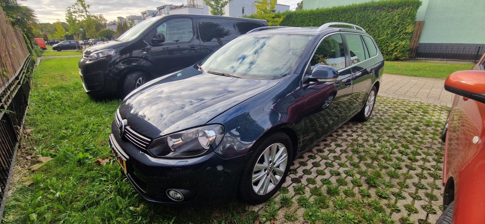 Volkswagen Golf 1.4 TSI 90KW Variant Highline DSG 2010 PANO!, 4 cilinders, Blauw, 122 pk, Stationwagon