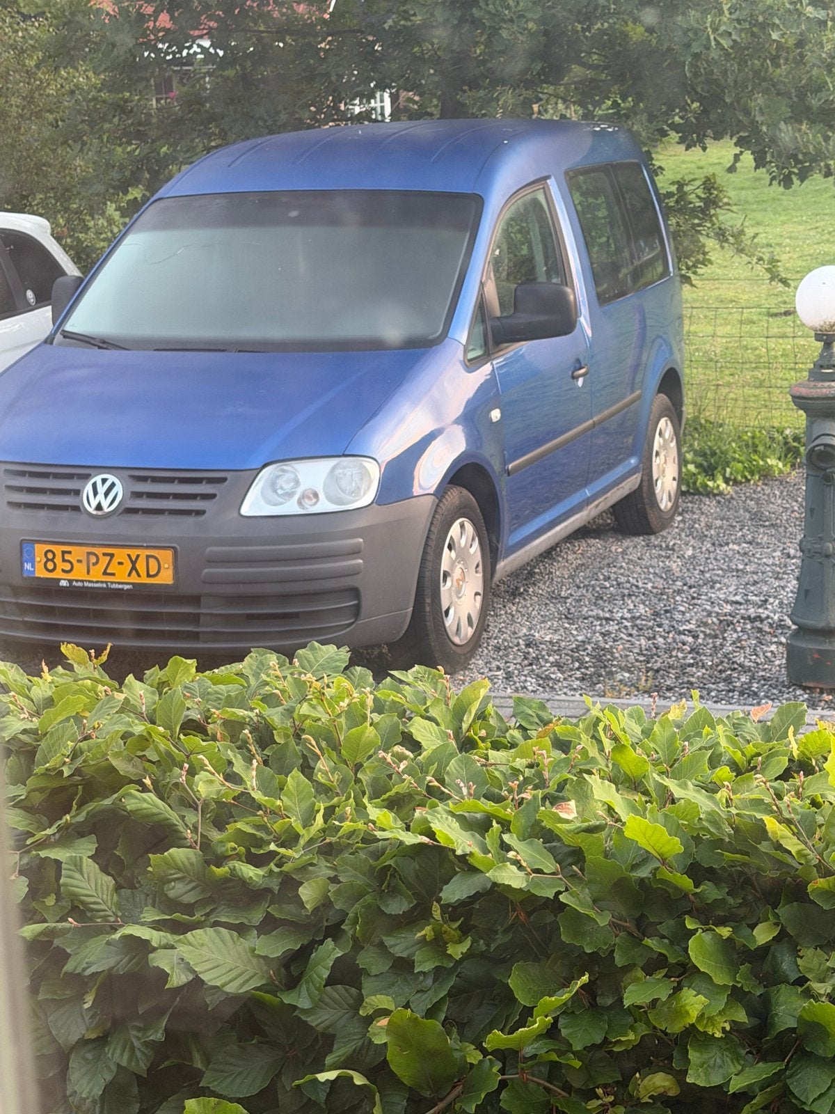 Volkswagen Caddy 1.4 55KW Kombi 2005 Blauw en Renault master, Auto's, Voorwielaandrijving, Stof, 74 pk, 4 cilinders
