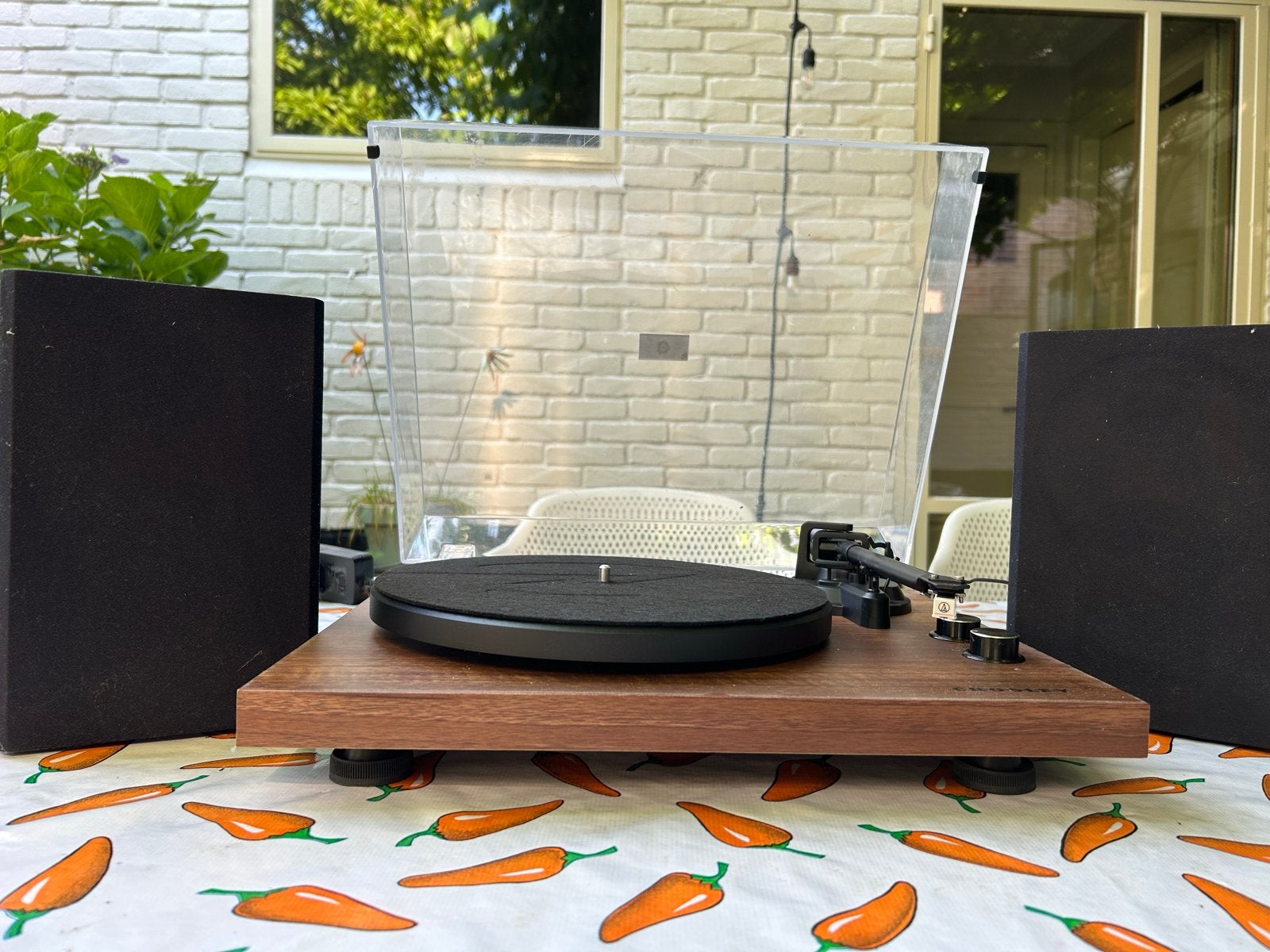 Crosley Platenspeler met speakers, Audio, Tv en Foto, Platenspelers, Ophalen of Verzenden, Zo goed als nieuw, Platenspeler, Overige merken
