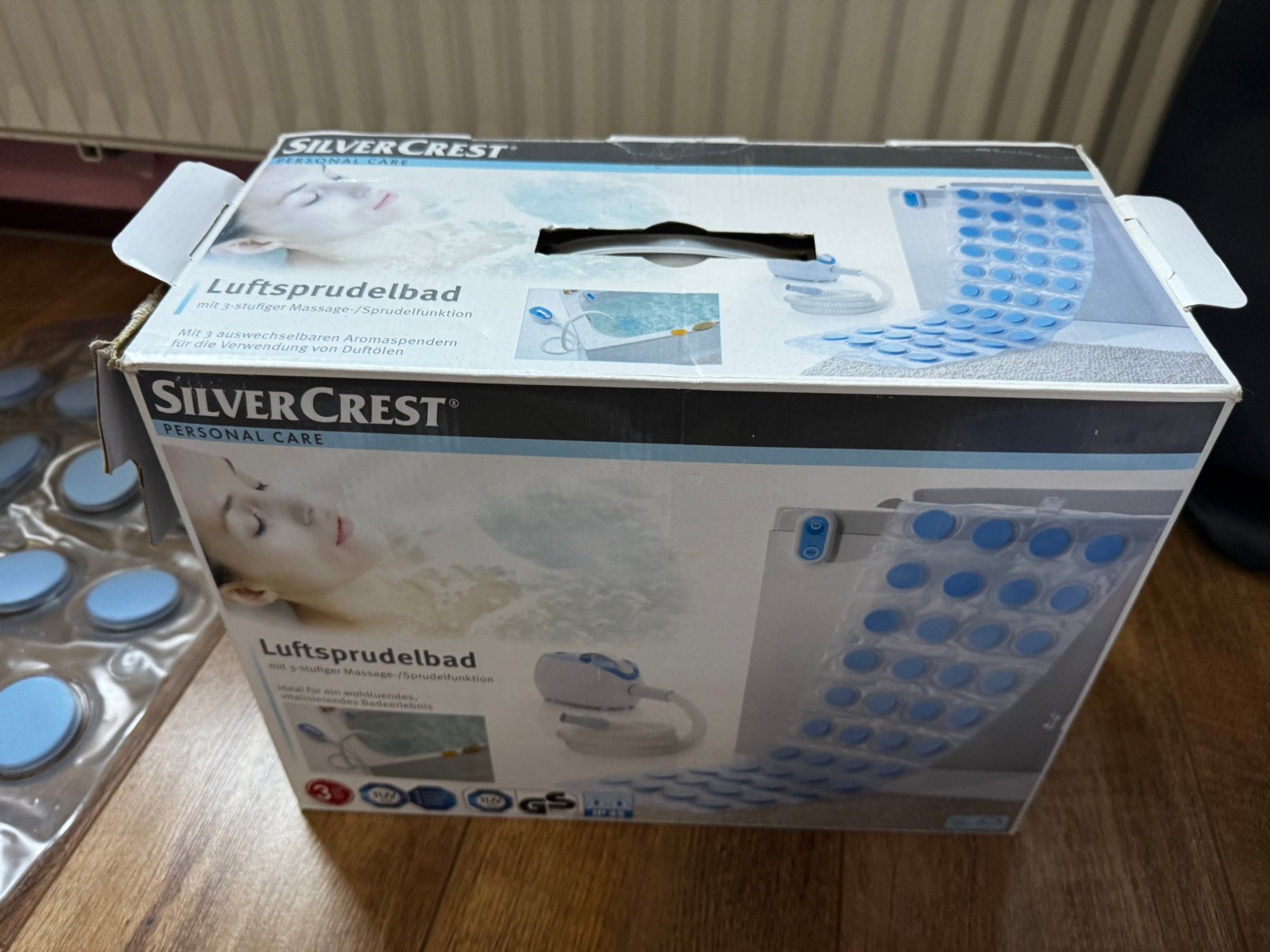 SilverCrest Bubble Bath Mat / Bubbelbadmat – Z.G.A.N., Ophalen of Verzenden, Zo goed als nieuw, Wit