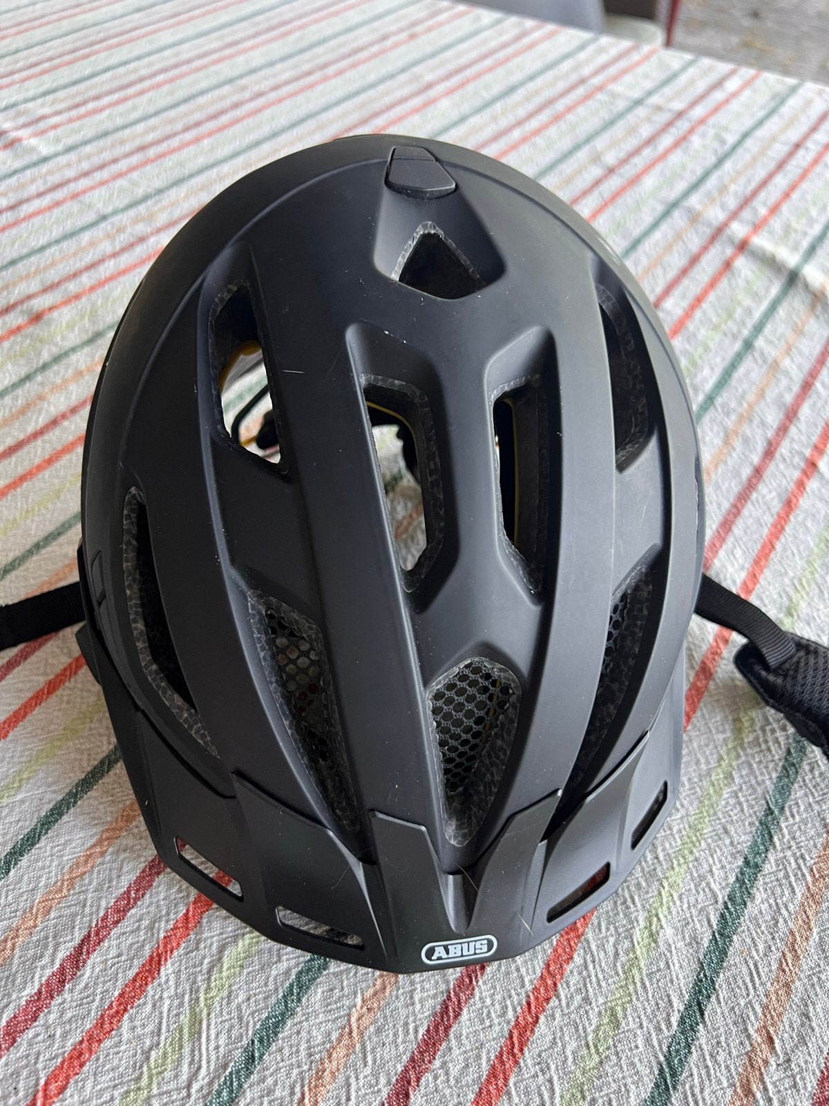 Abus Fietshelm - Urban-I 3.0 MIPS - Zwart - Maat M, Ophalen, Zo goed als nieuw, M, Heer of Dame