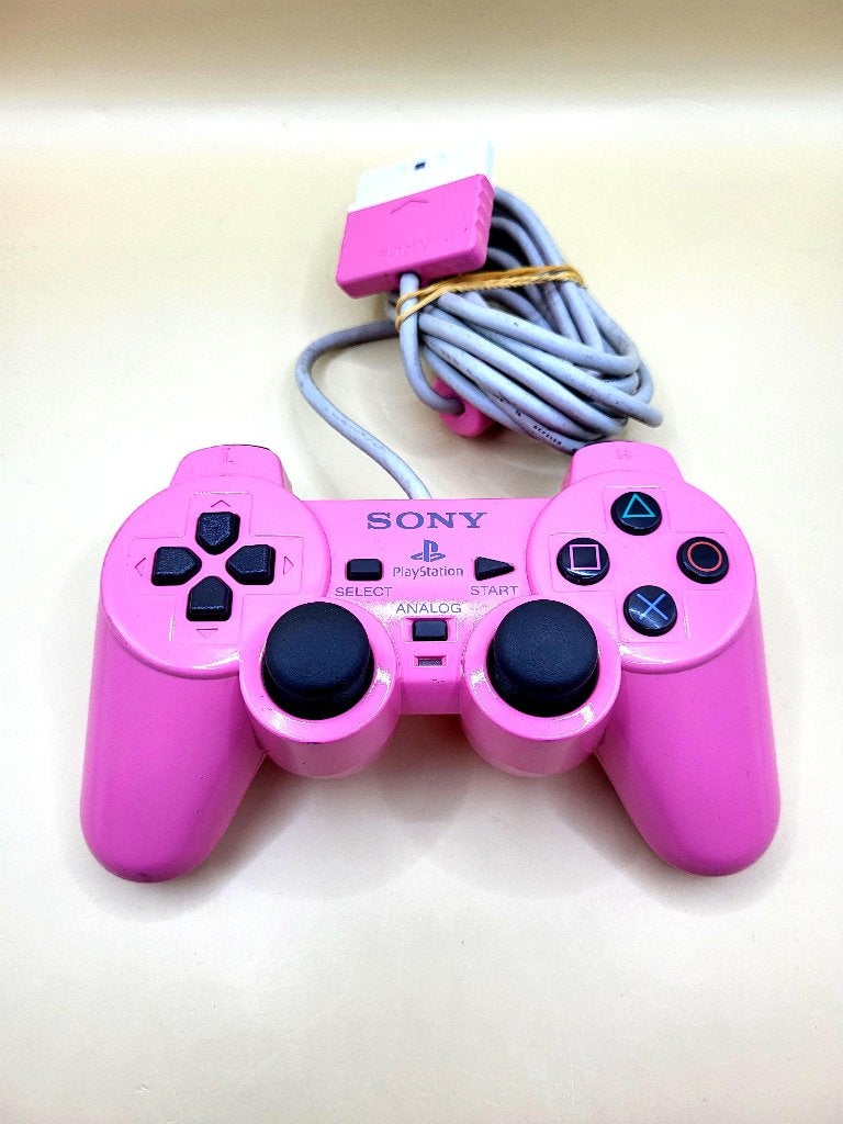 Playstation 2 Dualshock Controller Pink - PS2, 1 speler, Sony support, Taurusavenue 16 Hoofddorp, Eén computer