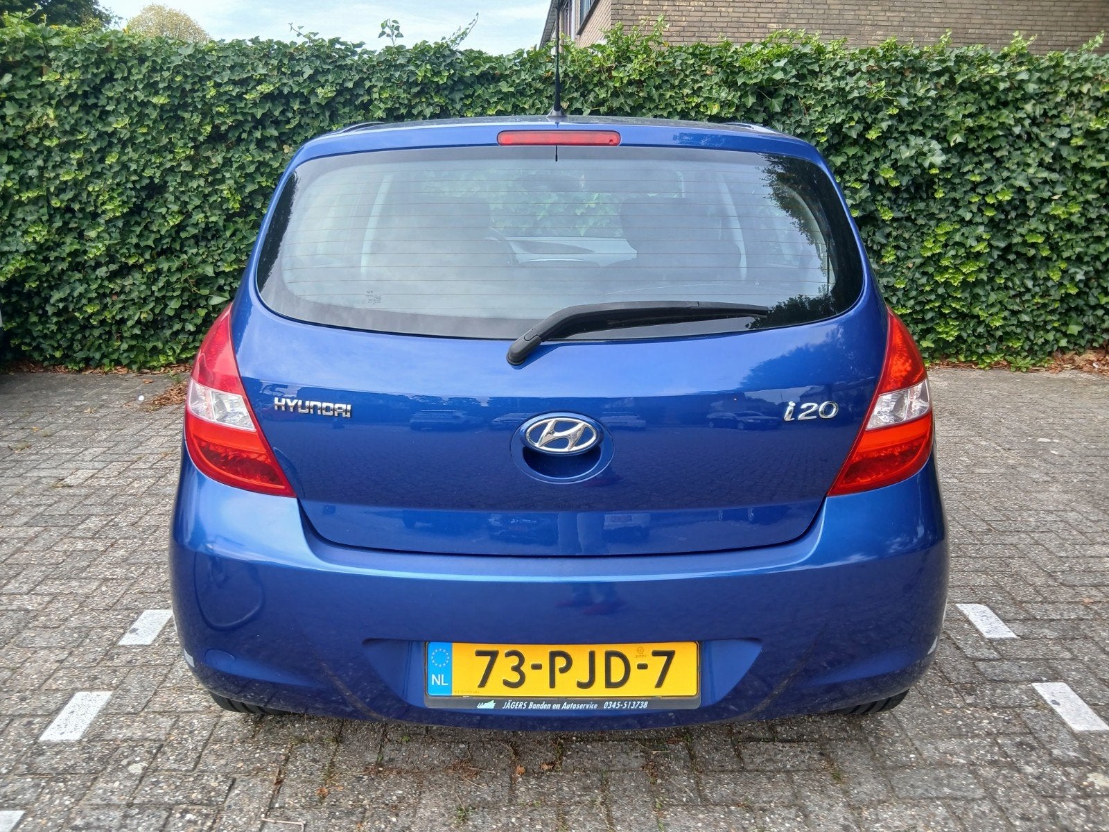 Hyundai i20 1.2 5-DRS 2011 Blauw  25.000km zgan, Auto's, 450 kg, 4 cilinders, Blauw, Origineel Nederlands