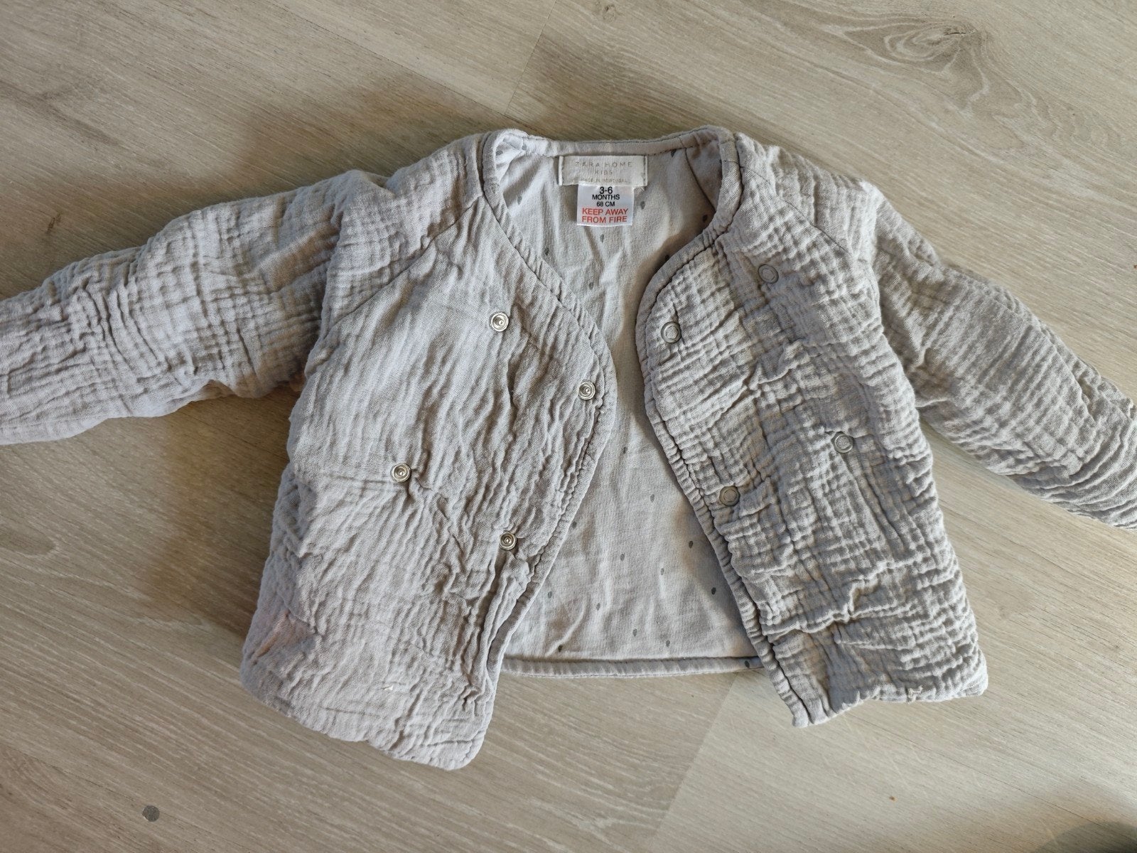 Zara Home Baby Vestje - 3-6 maanden (68 cm), Ophalen of Verzenden, Zo goed als nieuw, Zara Home, Jongetje of Meisje